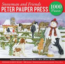 Peter Pauper Press Snowman and Friends